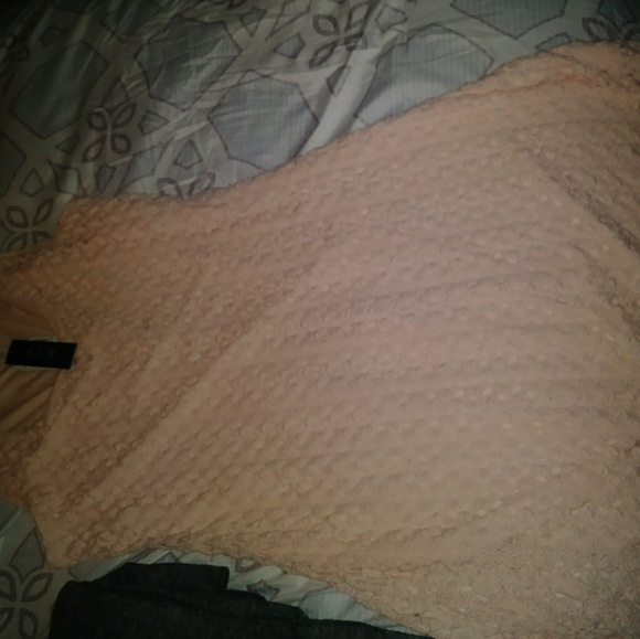 Pink High- Lo Knit Dress - Picture 6 of 7